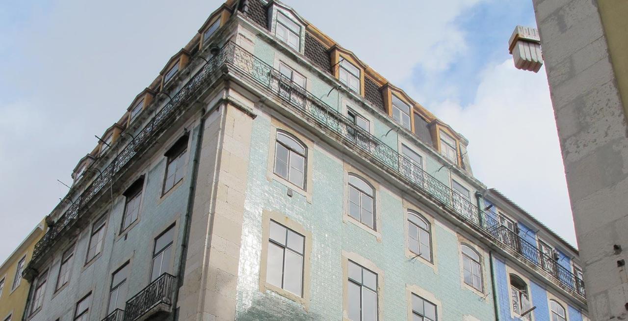 Quarto Com Varanda Na Rua Dos Douradores Lisboa Ngoại thất bức ảnh